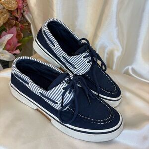 Sperry Men’s Navy Blue Boat Loafers- 7